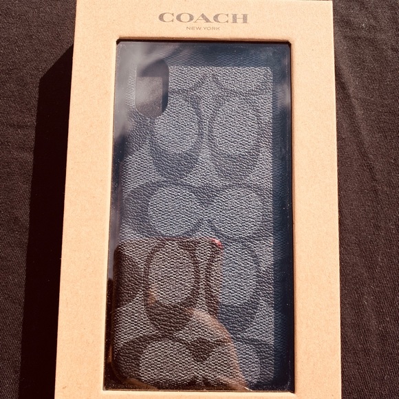 iPhone X/Xs Coach Case - Picture 1 of 2